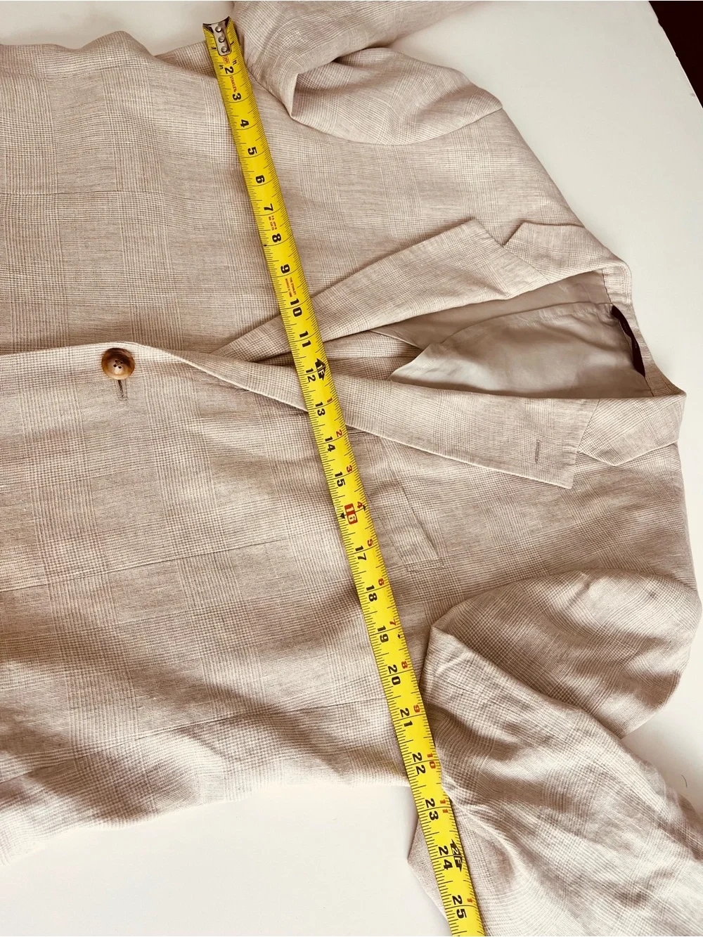 Italian Linen & Silk by John W. Nordstrom Light patterned BeigeSport Coat